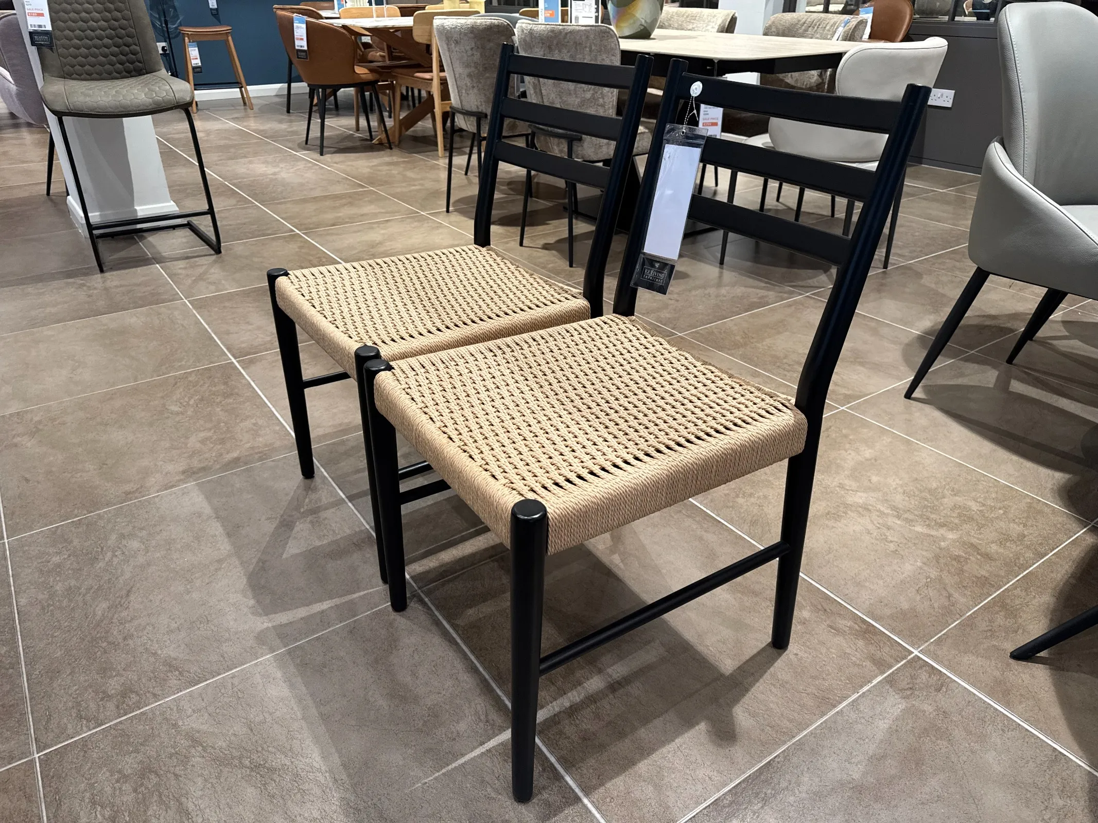 2X ALBION Dining Chairs (TALLAGHT FLOOR MODEL)