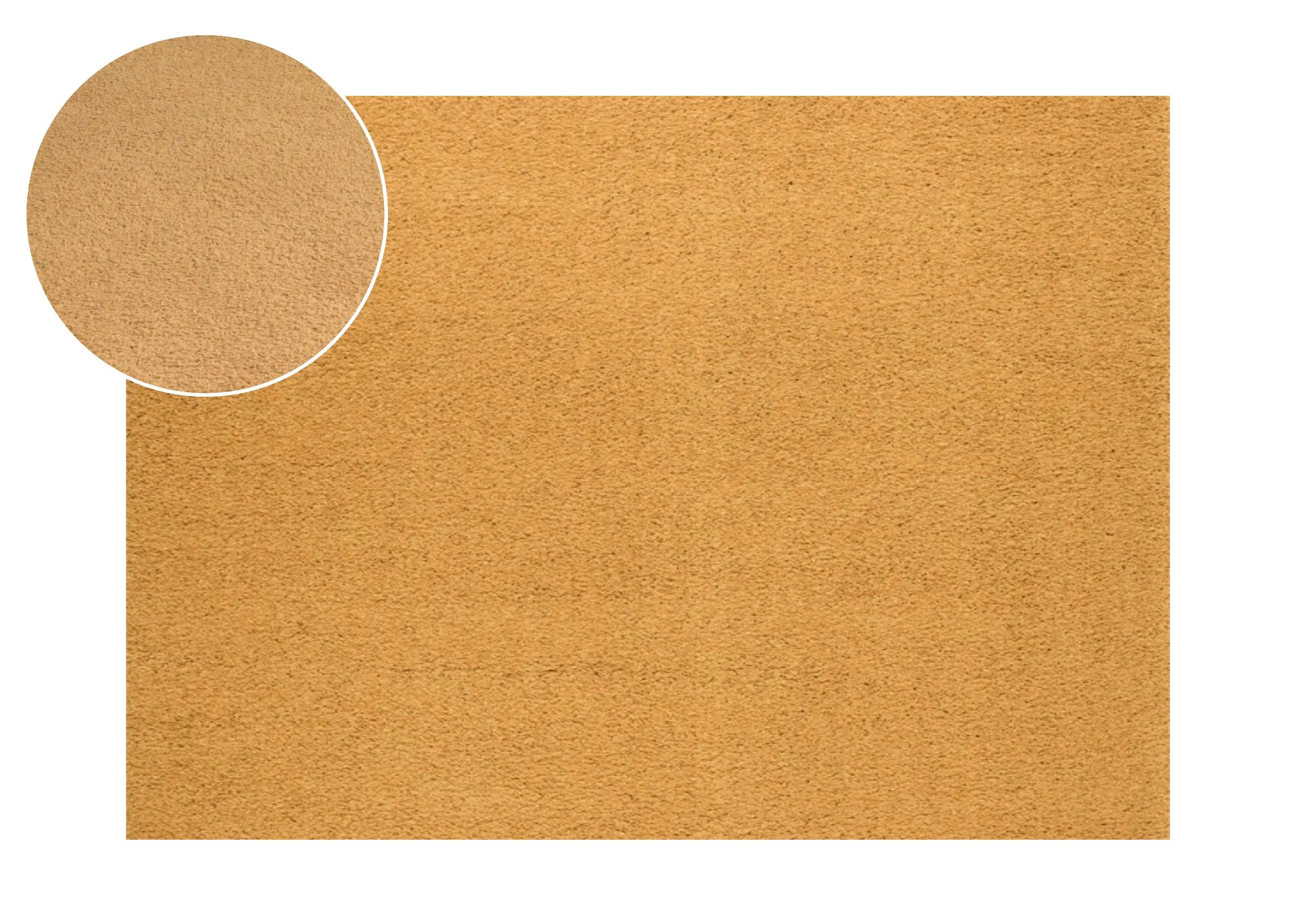 Mustard 120cm x 170cm Small Rug - Amber Nest