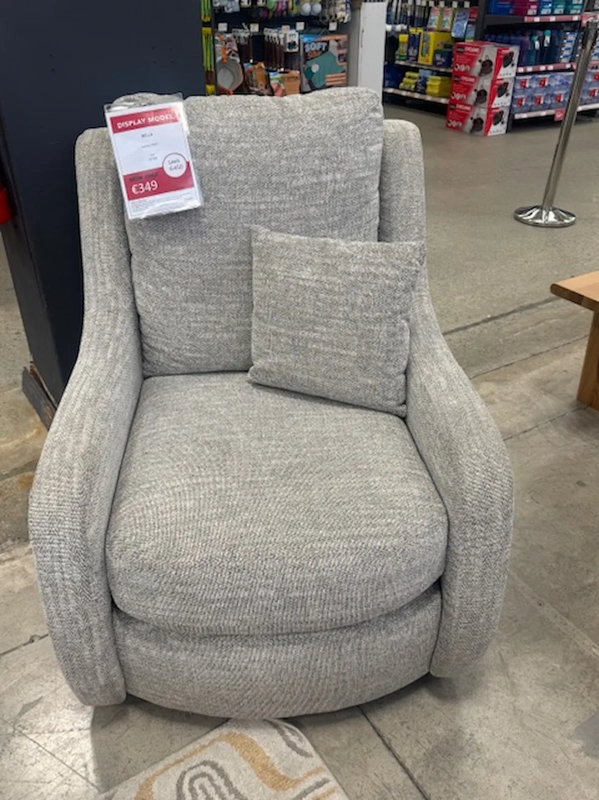 Bella Swivel Chair (Tullamore Floor Model)