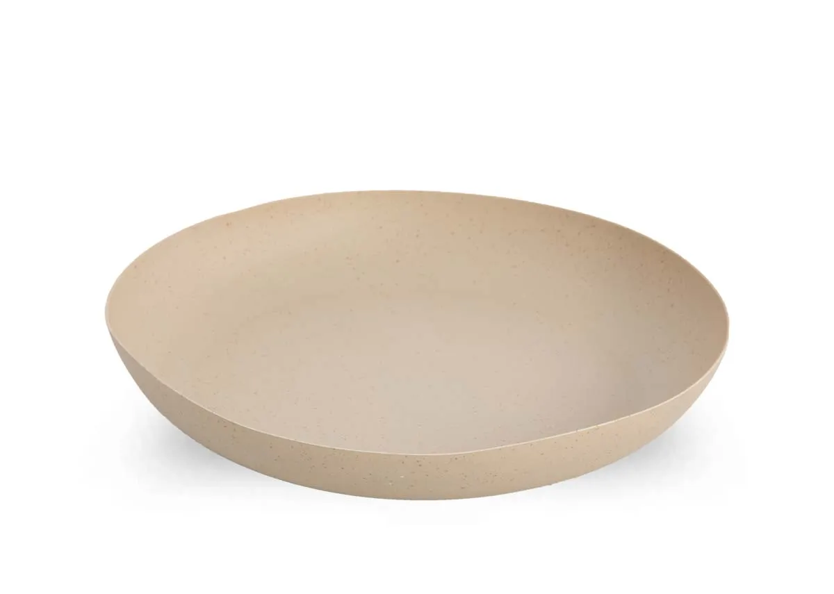 Large Light Brown Dish - Anzio