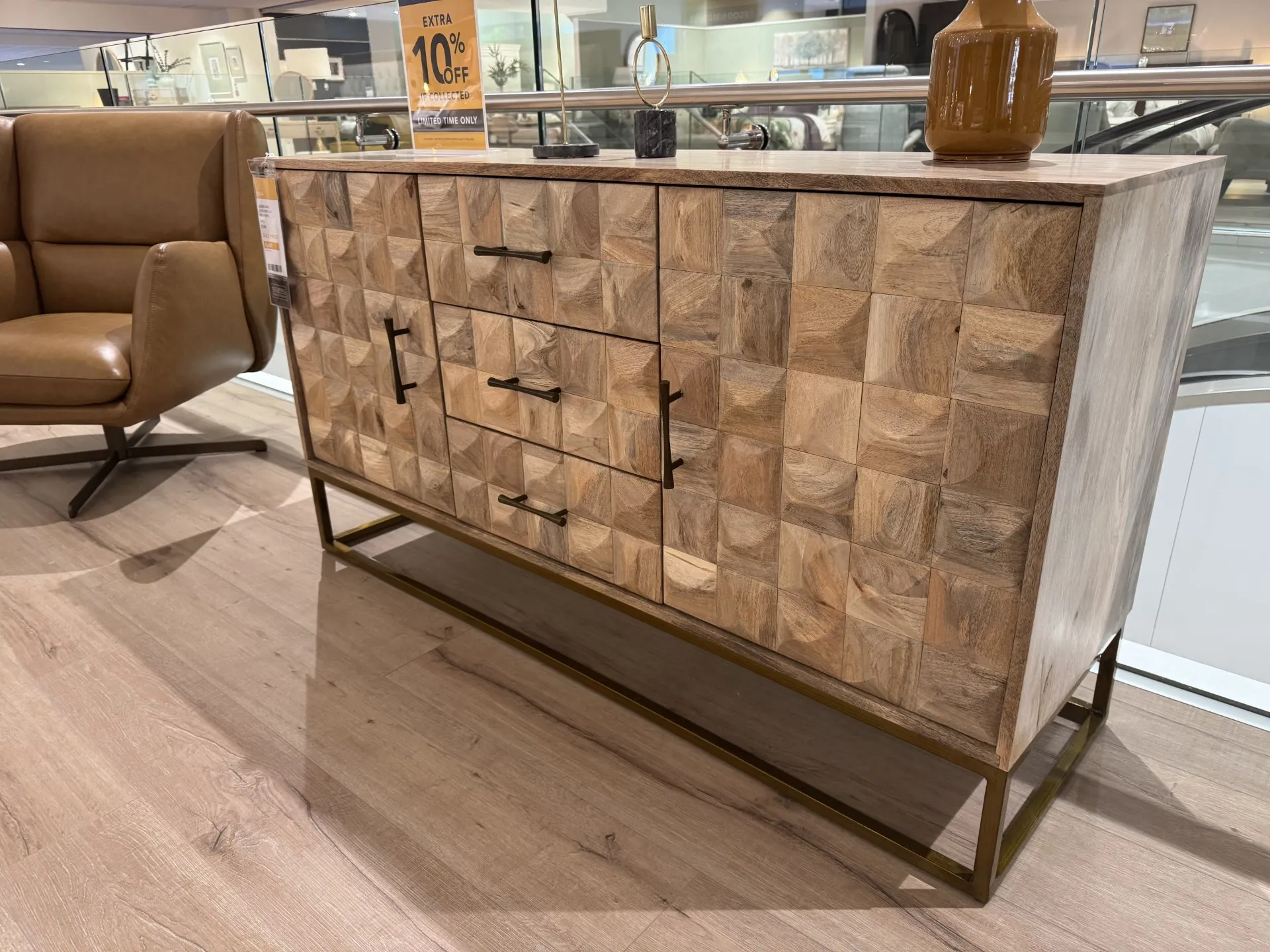 Diva Sideboard - 2 Door & 3 Drawers (Tallaght Floor Model)