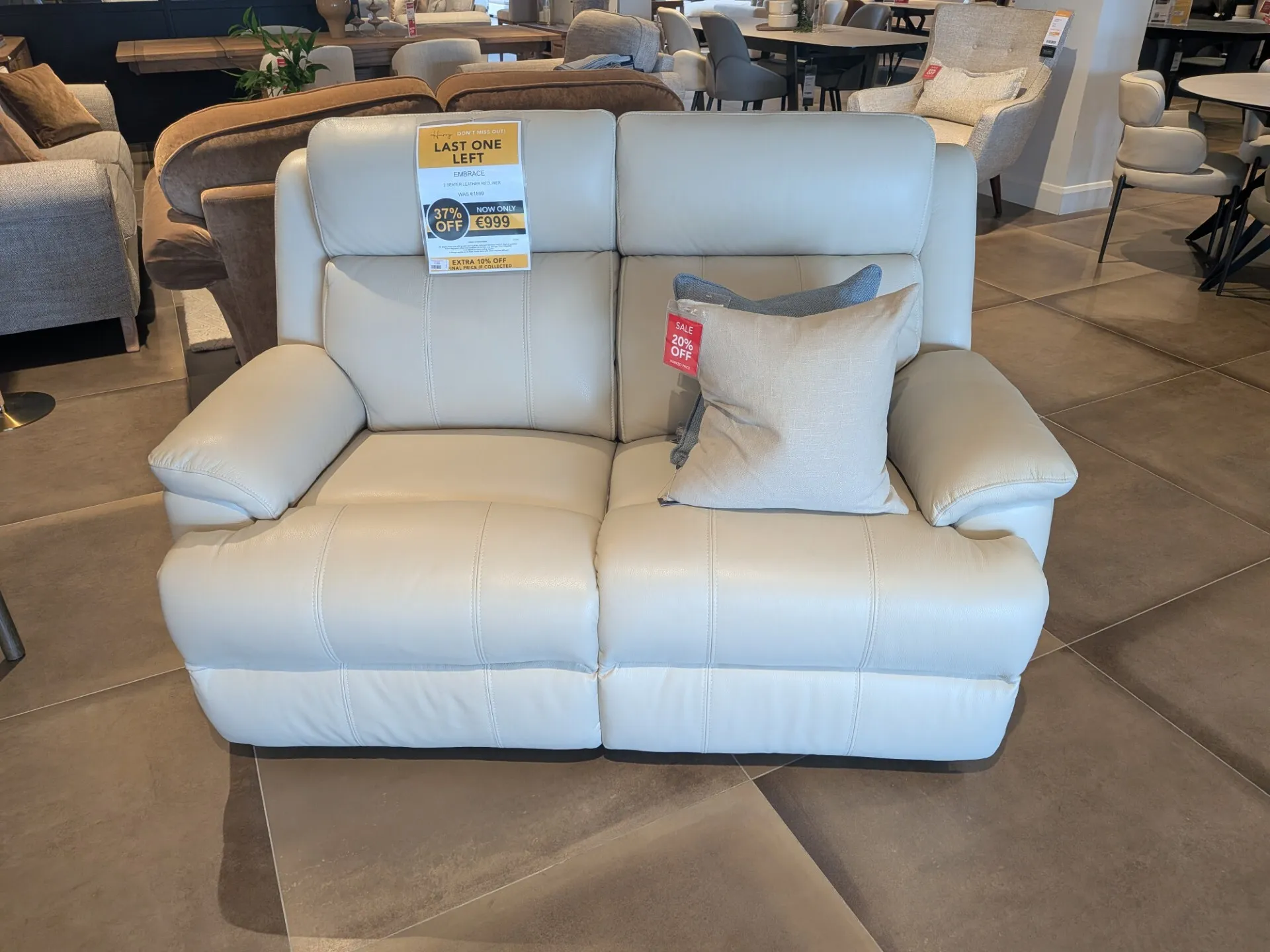 Embrace 2 Seater Sofa (Castlebar Floor Model)