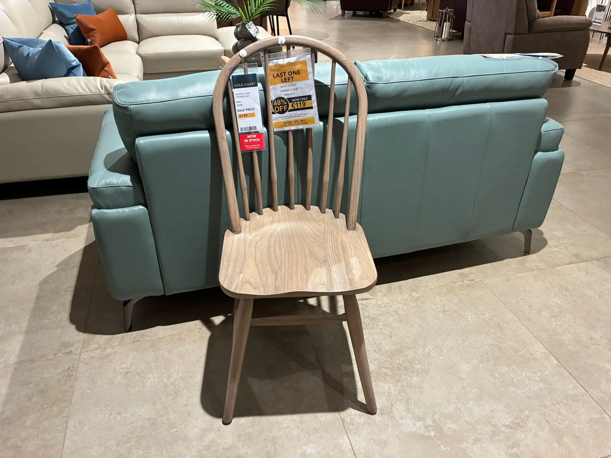 Gold Coast Dining Chair (Carlow Floor Model)