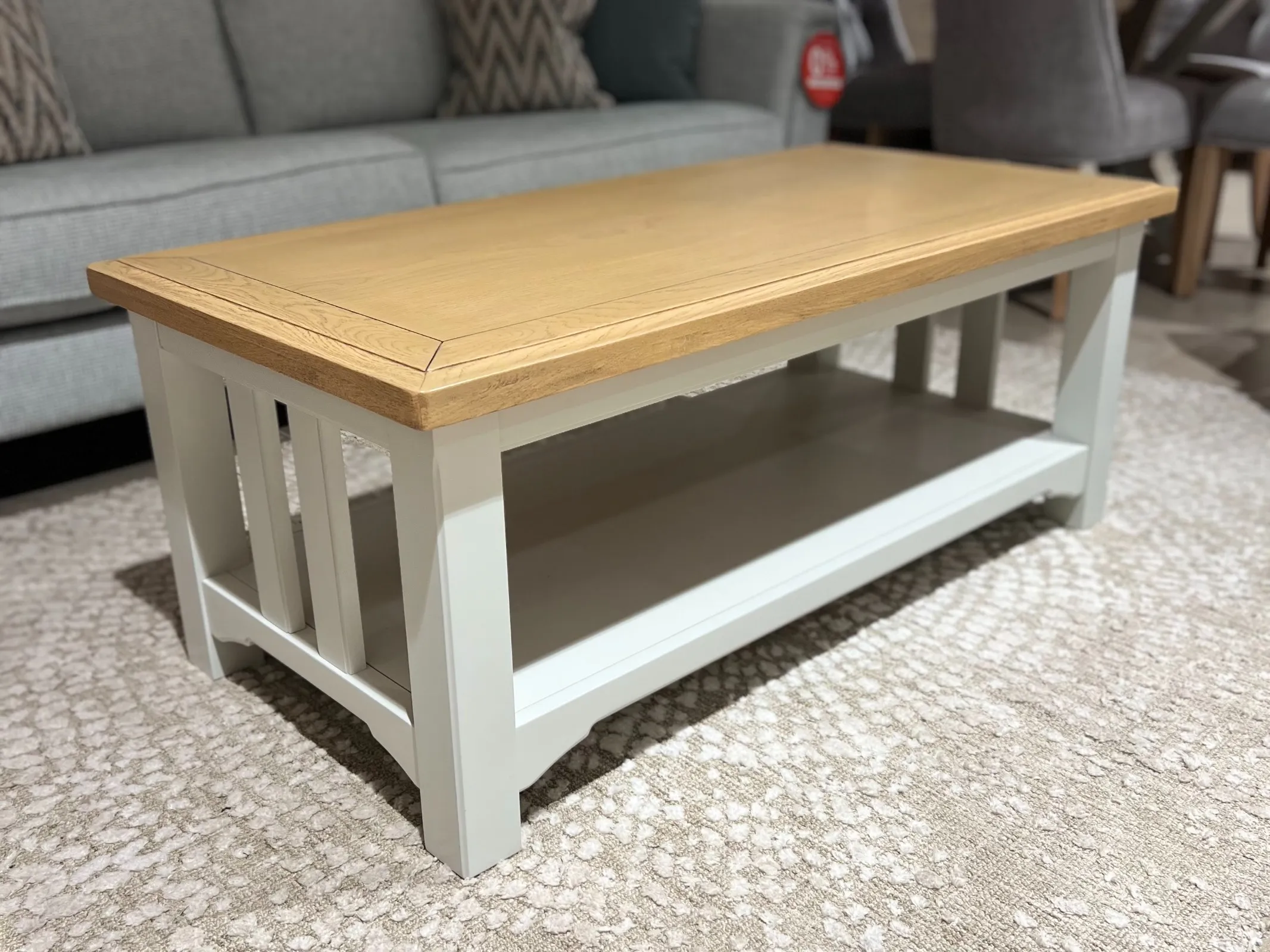 Georgia Grey Coffee Table (Cavan Floor Model)