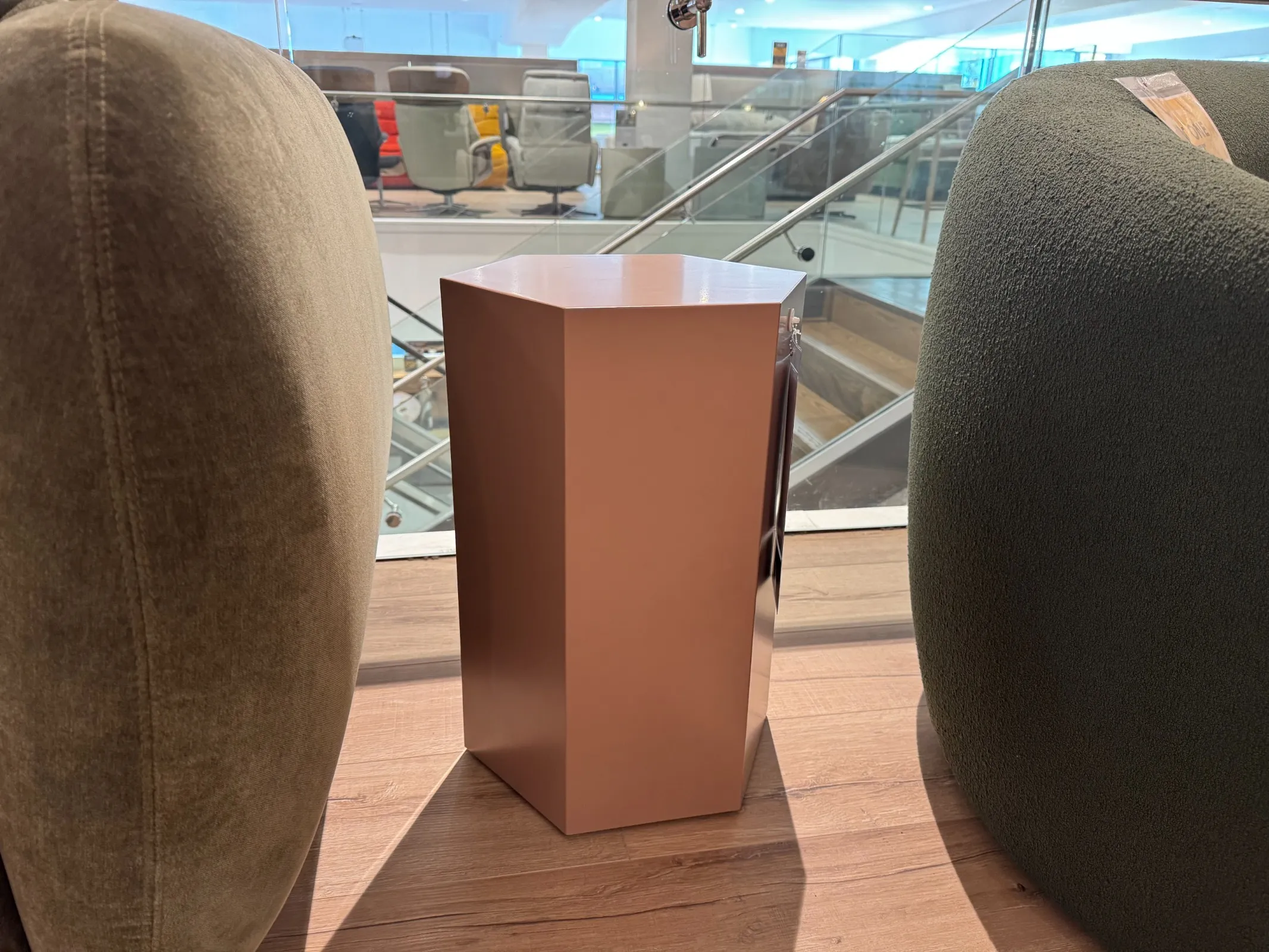 Jonas Matt Brown Lamp Table (Tallaght Floor Model)