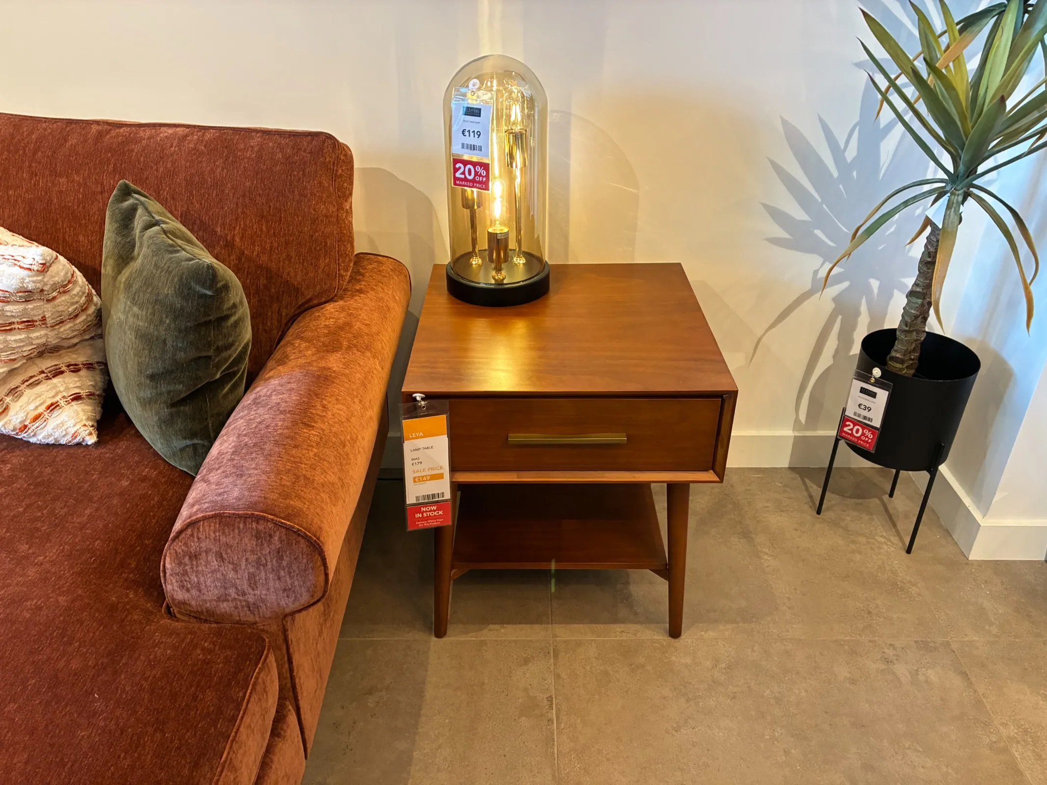 Leya - Lamp Table (Carlow Floor Model)