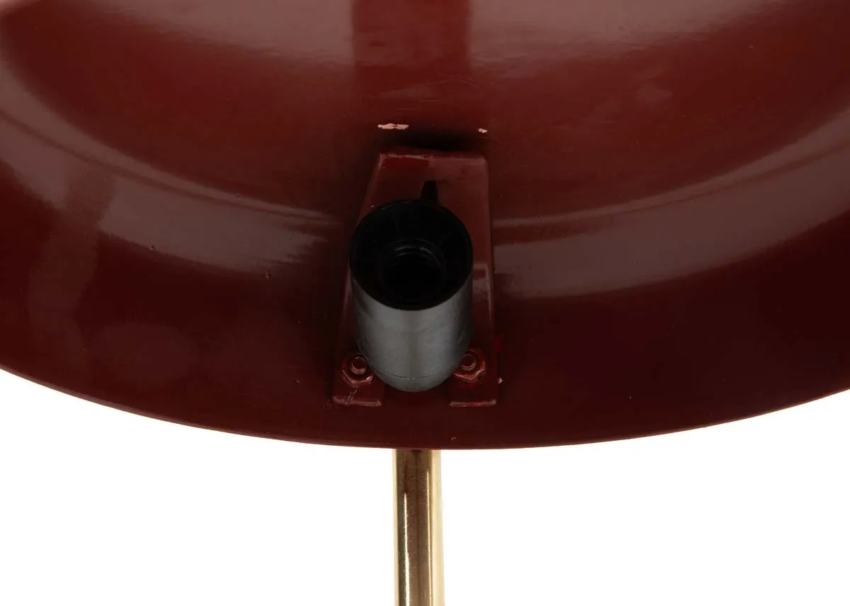 A dimension image of the Maleka Lamp with 22cm x 37cm