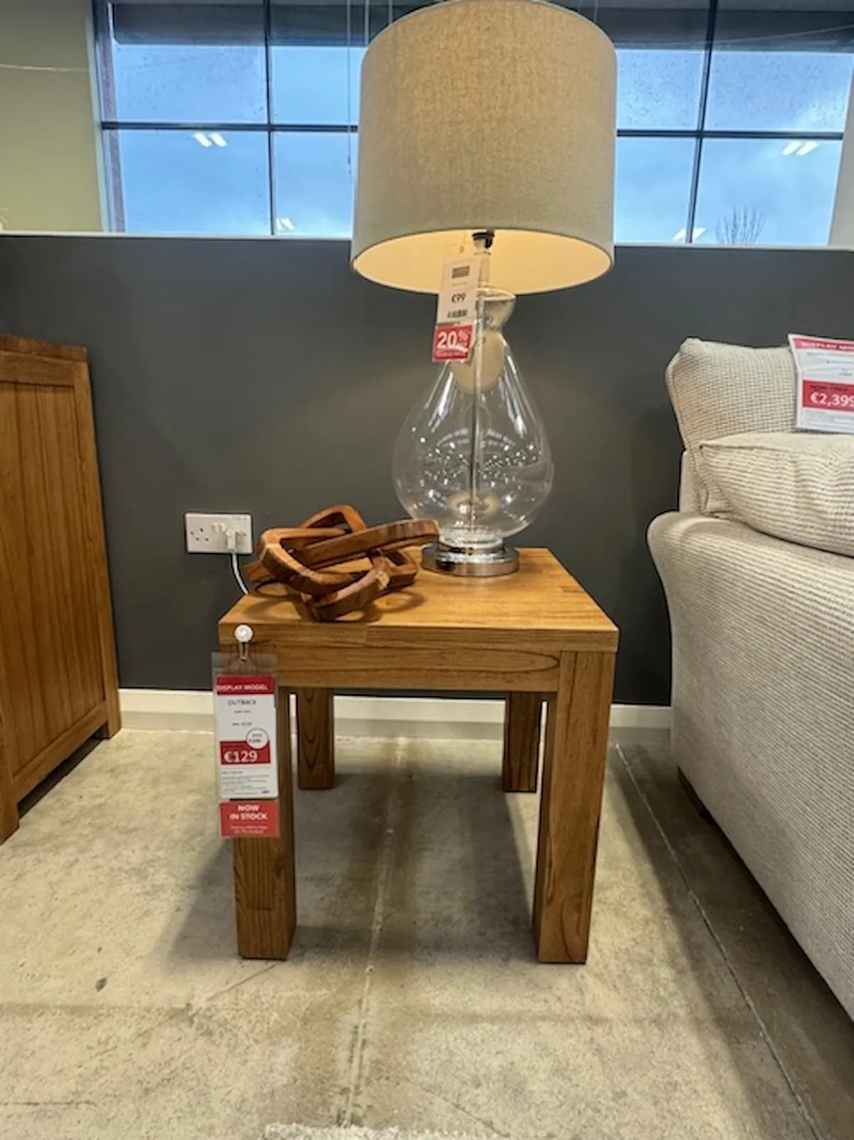 Outback Lamp Table (Tullamore Floor Model)