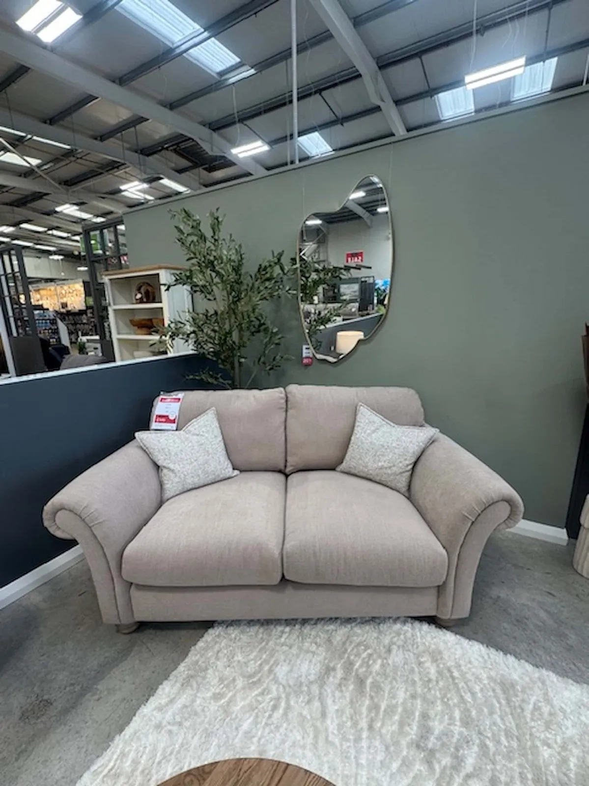 Paloma Medium Highback Sofa - Foam (Tullamore Floor Model)