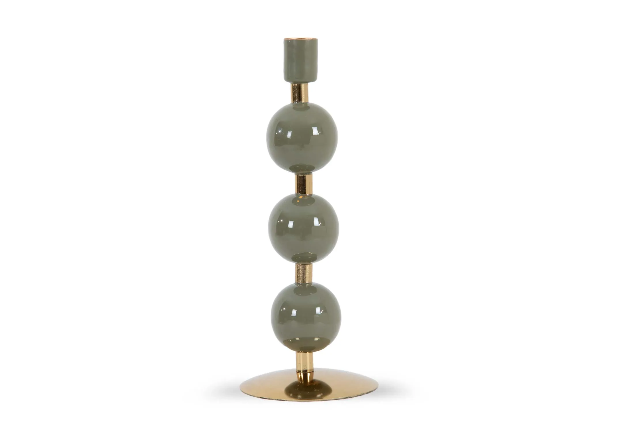 A dimension image of the Thalia Candleholder with 10cm x 24.5cm