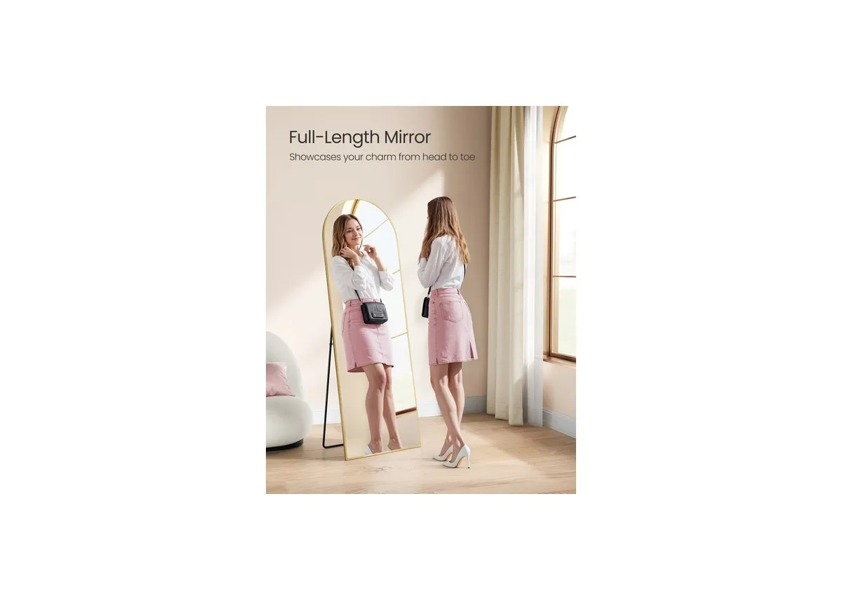 Gold Free Standing Mirror - Reflecta