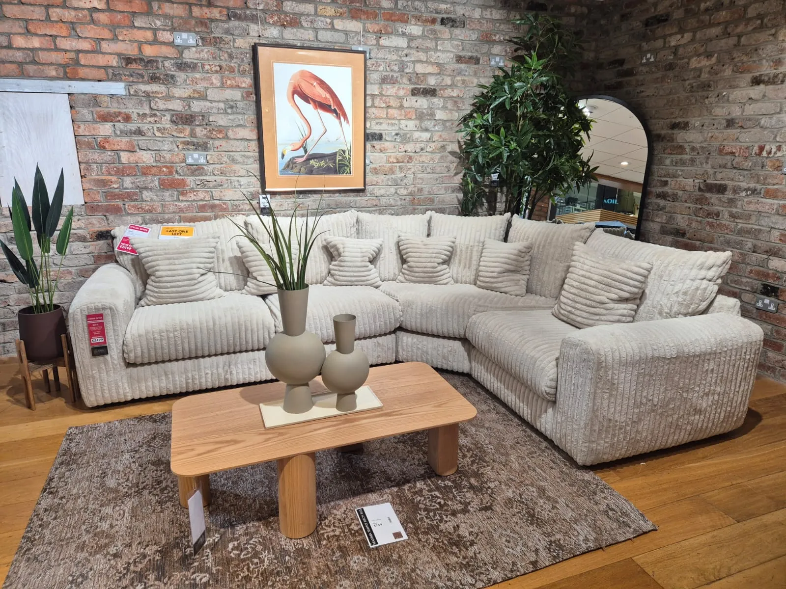 RYAN MEDIUM HIGHBACK CORNER GROUP LHF (Sligo floor Model)