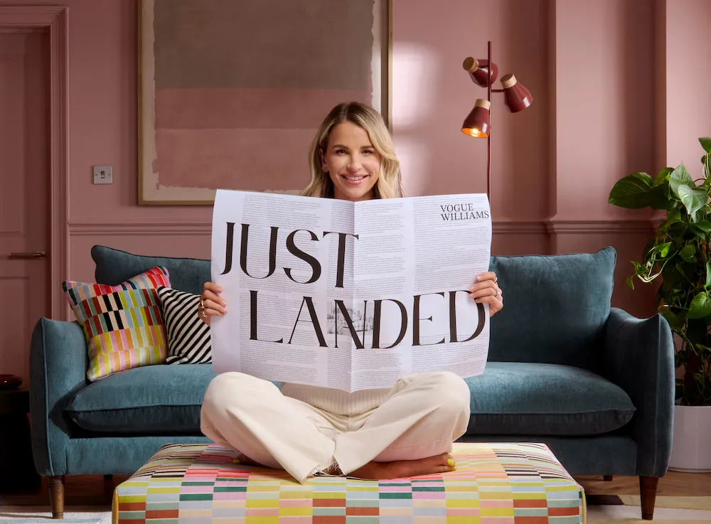 EZ Living Furniture X Vogue Williams: A New Sofa Collection That Celebrates Incredible Style & Everyday Comfort 