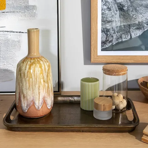 Decorative tray from EZ Living Furniture.