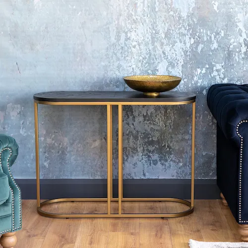 Chevron Console table from EZ Living Furniture.