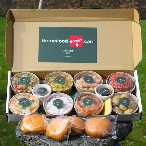 BBQ in a box from Crowes Bar Galway.
