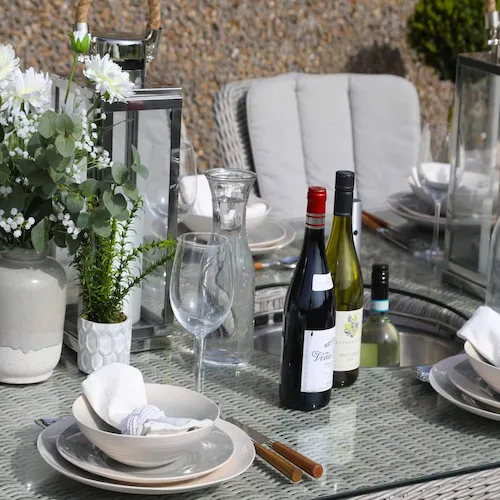 Dinnerware from EZ Living Furniture.