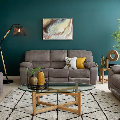 Bradford faux suede sofa from EZ Living Furniture.