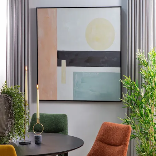 Pastel Framed Canvas from EZ Living Furniture.