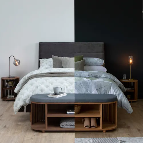 Recap benches from EZ Living Furniture.