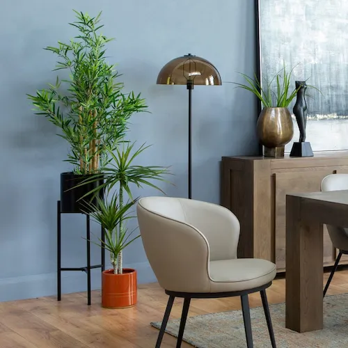 Artificial plants in various plant pot styles from EZ Living Furniture.