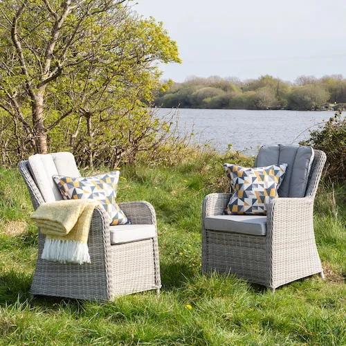 Oxford Rattan Garden Chairs from EZ Living Furniture.