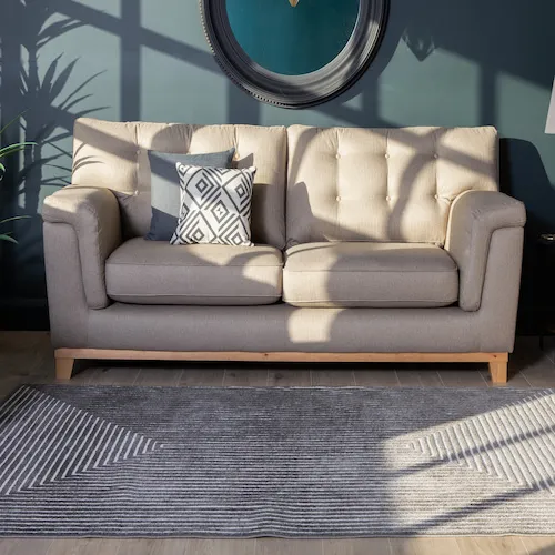 Mikala small rectangular optical illusion rug from EZ Living Furniture.