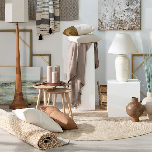 Biophilic design with EZ Living Furniture home accessories.