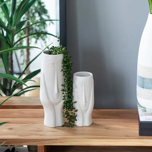 Octavia Face Vases from EZ Living Furniture.