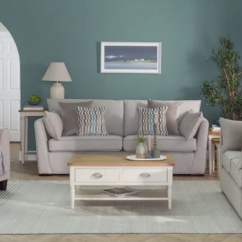 Midleton Cream Sofa from EZ Living Furniture.