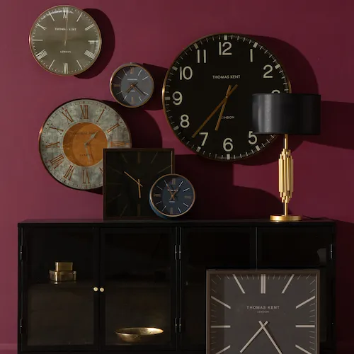 A selection of clocks from EZ Living Furniture.