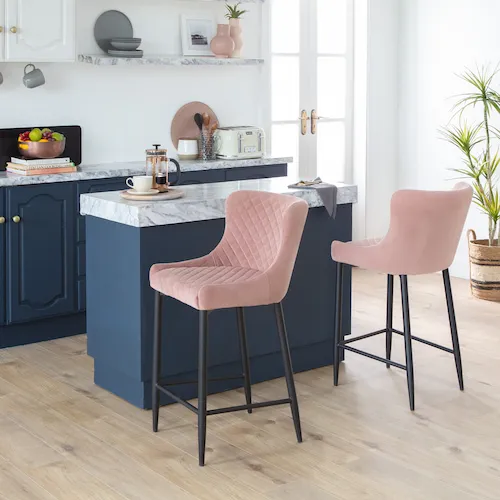 Ottowa Pink Bar Stools from EZ Living Furniture.
