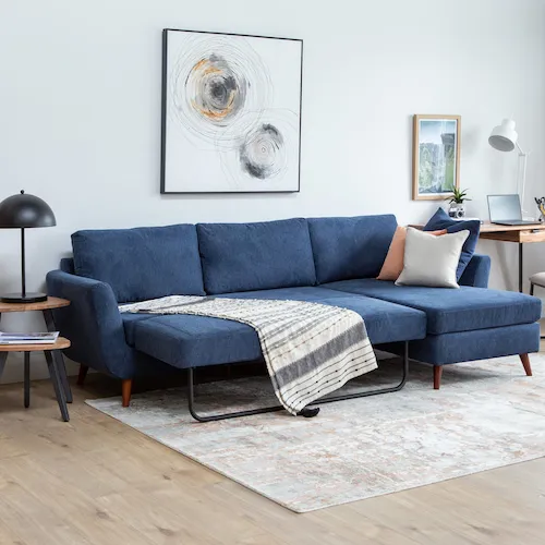 Sasha chaise sofa bed from EZ Living Furniture.