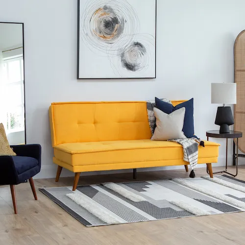 Seattle Mustard Futon from EZ Living Furniture.