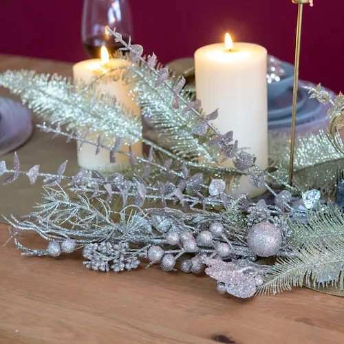 Pink and gold sprays and picks from EZ Living Furniture.