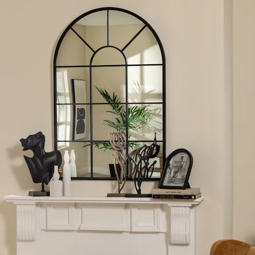 Bella Arched Window Mirror from EZ Living Furniture.
