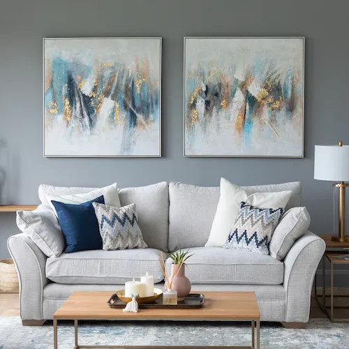 Take Two Framed Canvas from EZ Living Furniture.