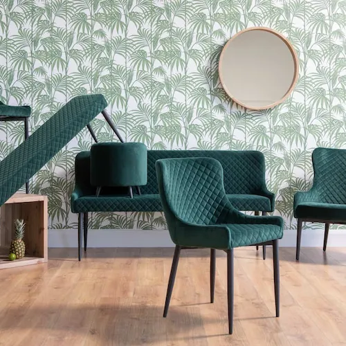 Ottowa Green Velvet Collection from EZ Living Furniture.