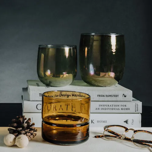 Rusa Green Tealight Candle Holders at EZ Living Furniture.