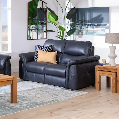 Falcon Ink Blue Sofa from EZ Living Furniture.