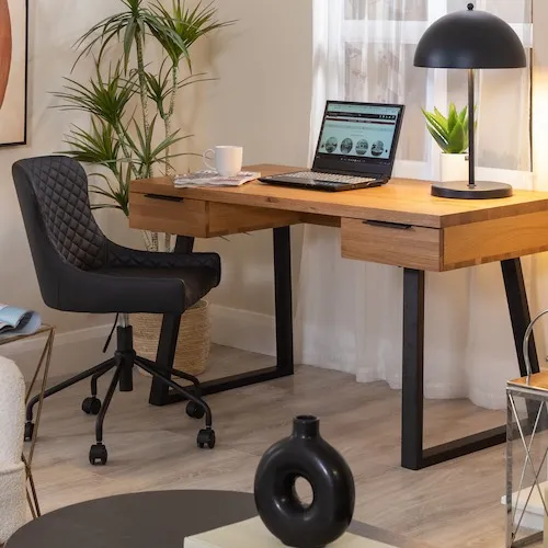 Renvyle Desk at EZ Living Furniture.