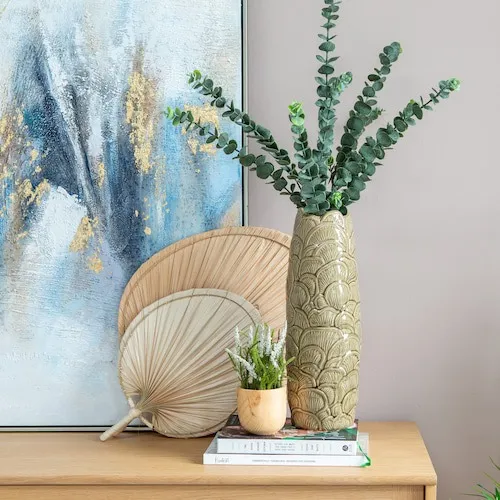 Eucalyptus Sprays in vase at EZ Living Furniture