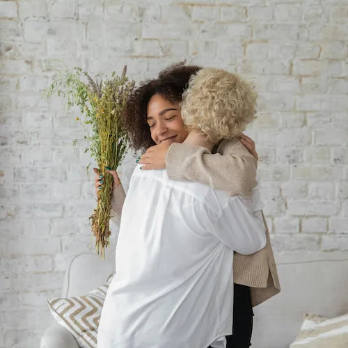 Support system in friends and family.