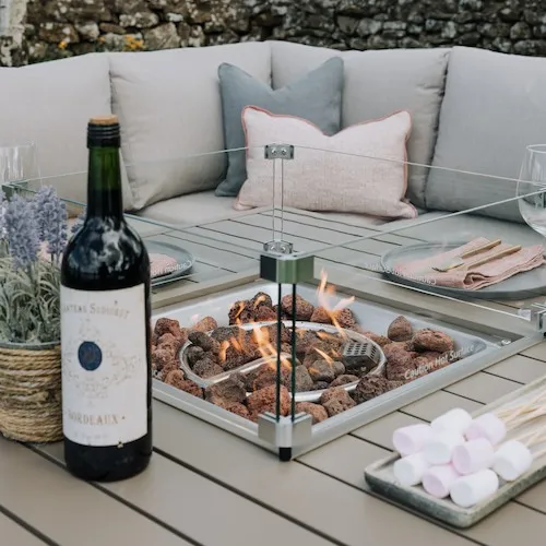 Ashbury Firepit Garden Table at EZ Living Furniture.