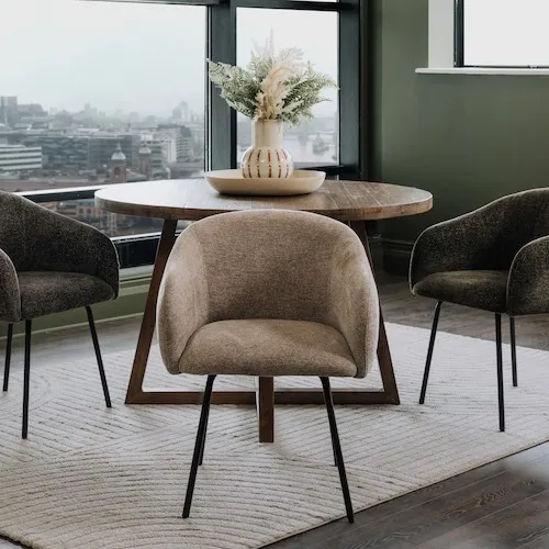 Rotterdam Beige Dining Chair at EZ Living Furniture.