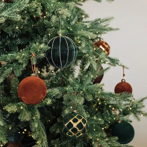 Wish It Could Be Christmas Brown Bauble