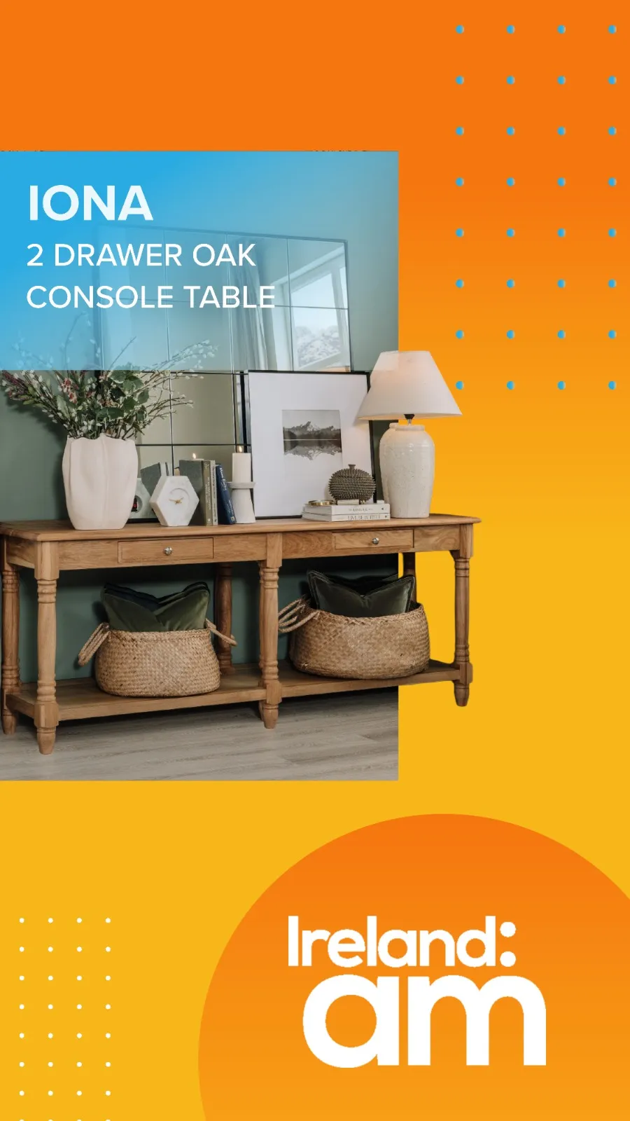 Iona Console Table from EZ Living Furniture.