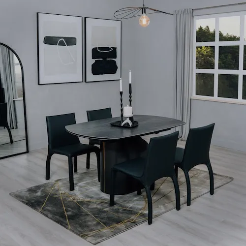 Hamilton Grey Extendable Dining Table at EZ Living Furniture.