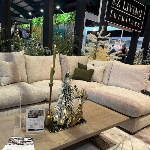 EZ Living Furniture Ideal Homes Show Display.