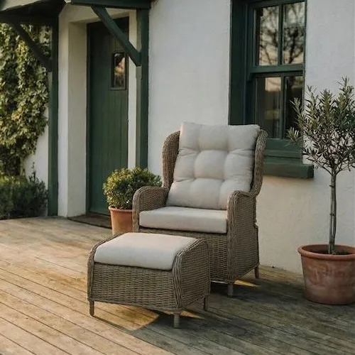 Laurel Outdoor Recliner at EZ Living Furniture.